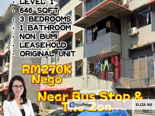 Flat for sale in Johore Bahru, Johor