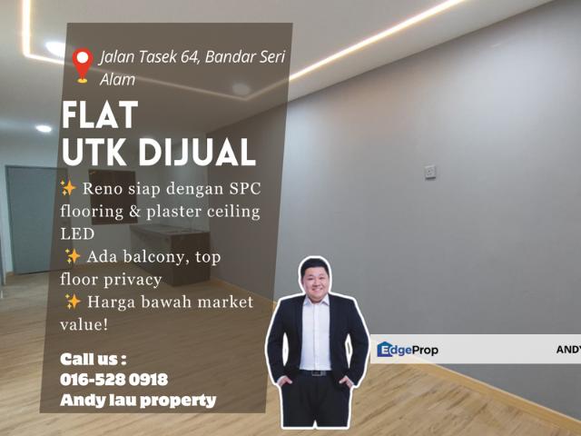 Flat for sale in Pasir Gudang, Johor