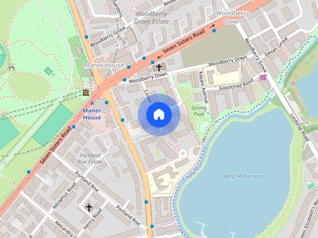 Apartment for rent in Woodberry Down, Stoke Newington