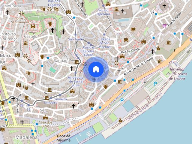 Apartamento alugar em Santa Maria Maior, Lisboa