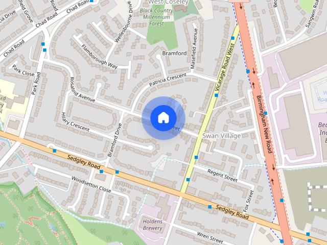 Room for rent in Swan Village, Coseley