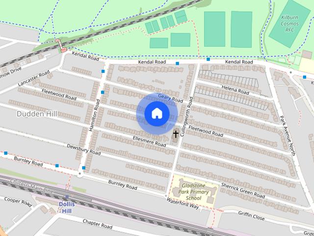 House for rent in Dollis Hill, Greater London