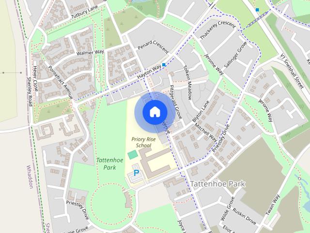 House for rent in Tattenhoe Park, Shenley Brook End