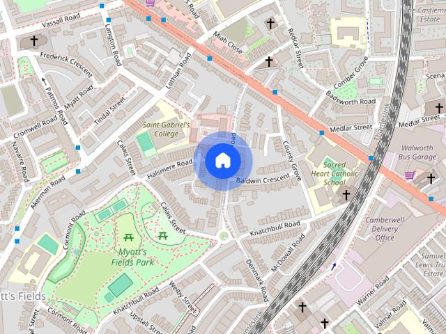 House for rent in Camberwell, Greater London