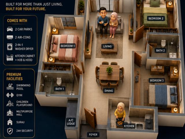 Condominium for sale in Johor
