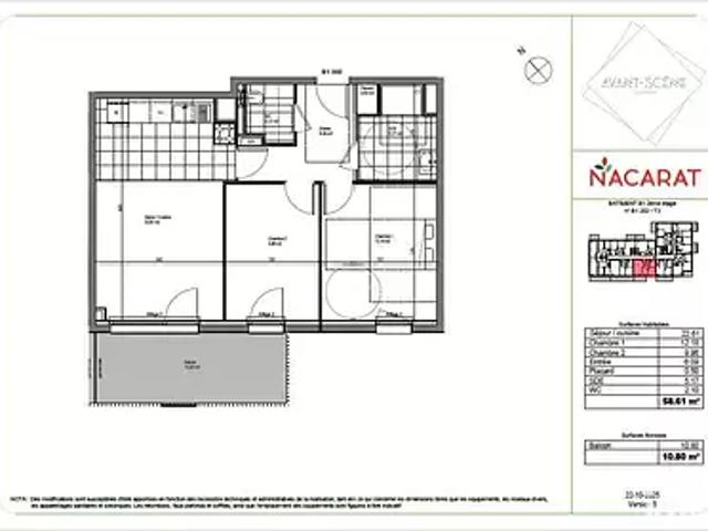 Appartement vente à Thionville, Florange