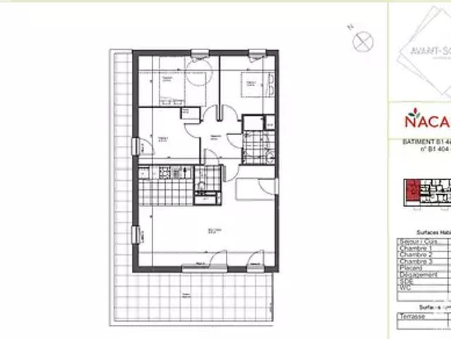 Appartement vente à Thionville, Florange