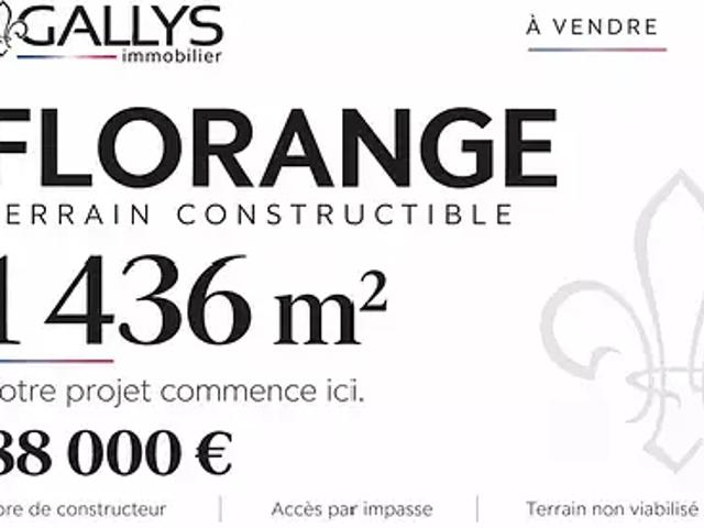 Terrain vente à Ébange-et-Daspich, Florange