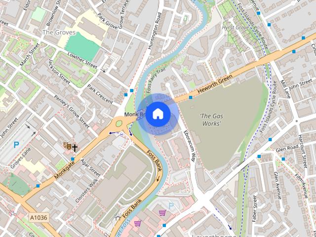 Apartment for rent in The Groves, York