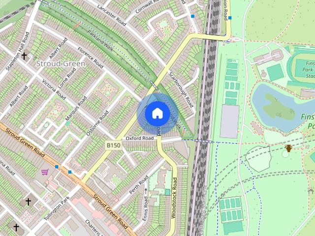 Apartment for rent in Stroud Green, Greater London