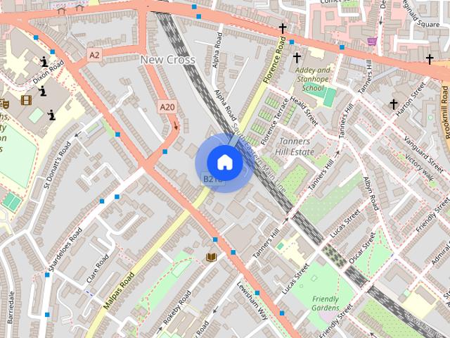 House for rent in London Borough of Lewisham, New Cross