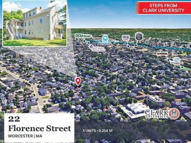 House for sale in Worcester, Massachusetts