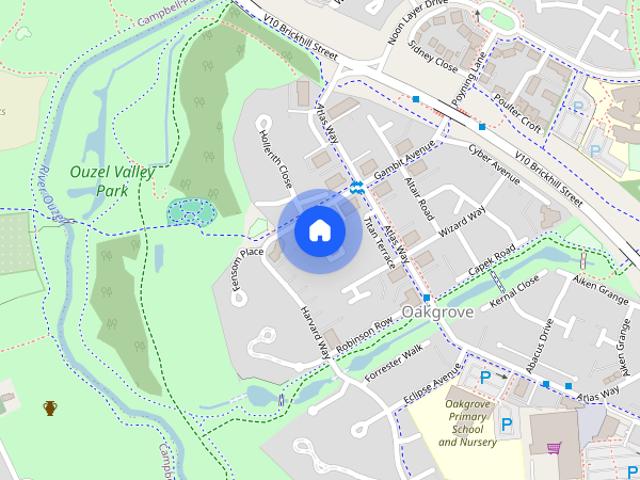 House for rent in Monkston Park, Milton Keynes