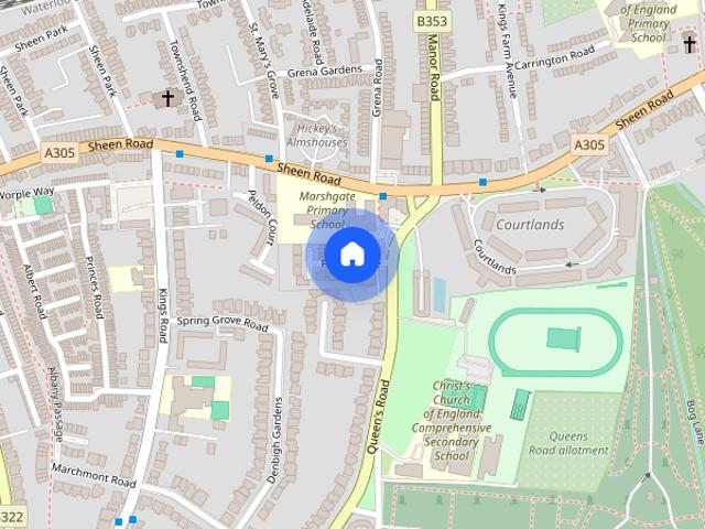 Apartment for rent in North Sheen, Greater London