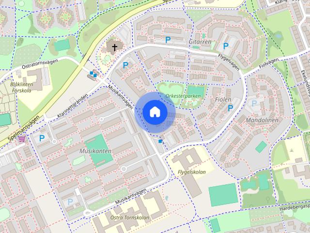 Lägenhet hyra i Öster, Lund