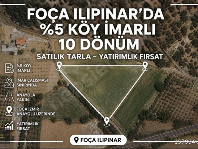 Foça, İzmir içerisinde satılık Arsa