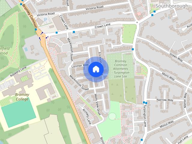 Apartment for rent in Bromley Common, Greater London