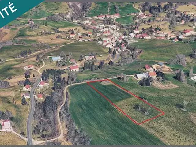 Terrain vente à Lons-le-Saunier, Foncine-le-bas