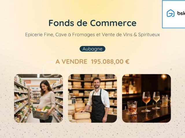 Local Commercial vente à Marseille, Aubagne