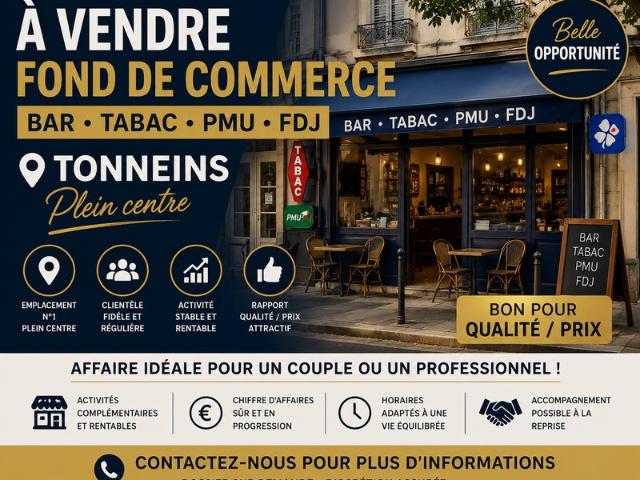 Local Commercial vente à Marmande, Tonneins