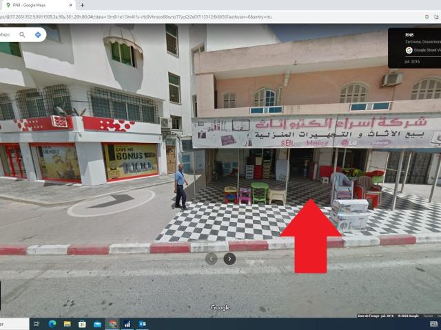 Local commercial vente à Bizerte Nord