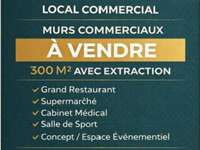 Local Commercial vente à Le Raincy