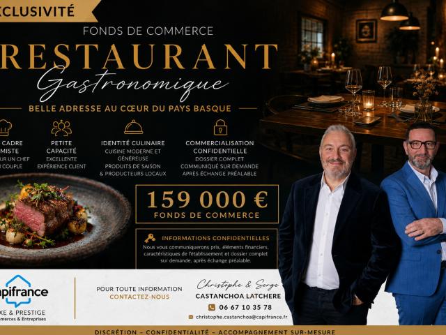 Local Commercial vente à Bayonne, Cambo-les-bains