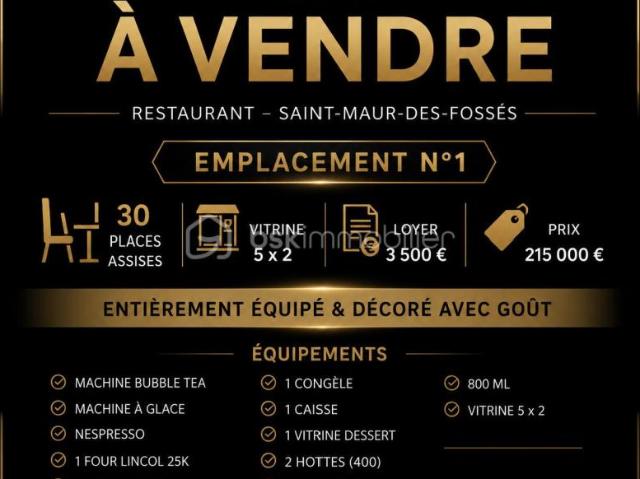 Local Commercial vente à Nogent-sur-Marne, Saint-maur-des-fossés