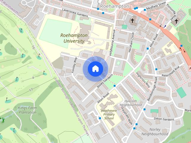 Apartment for rent in Roehampton, Greater London
