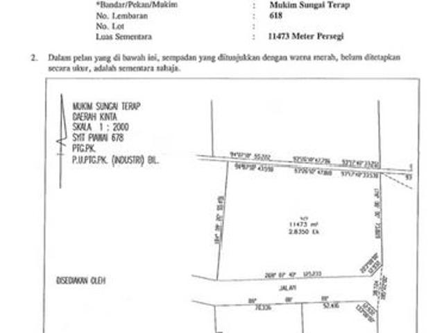 Warehouse for sale in Perak, Batu Gajah