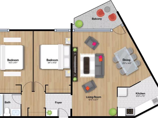 Apartment for rent in Woburn, Ontario