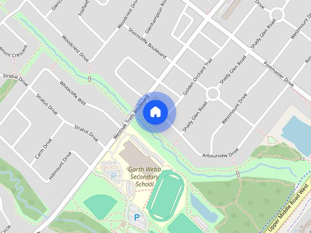 Townhouse for rent in Oakville, Ontario