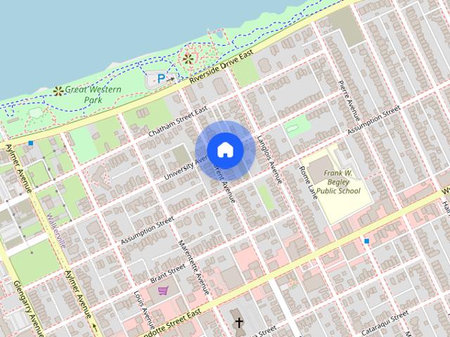 House for rent in Walkerville, Windsor