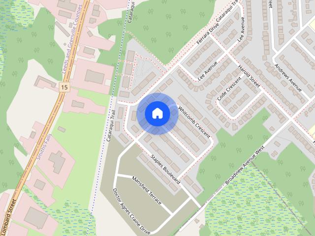 Townhouse for rent in Smiths Falls, Ontario