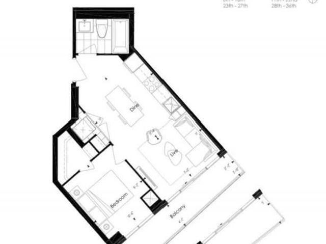 Apartment for rent in Toronto Centre, Toronto