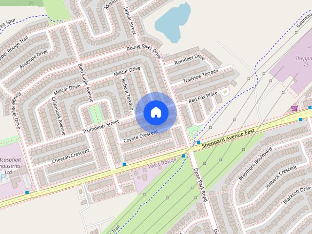 House for rent in Woburn, Ontario