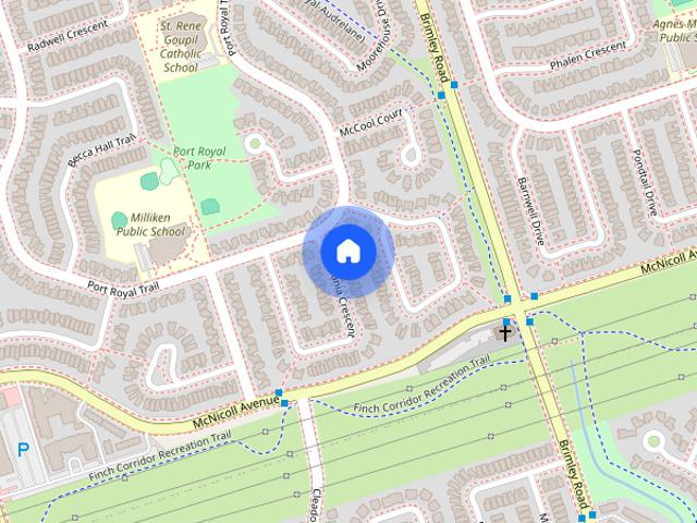 House for rent in Woburn, Ontario