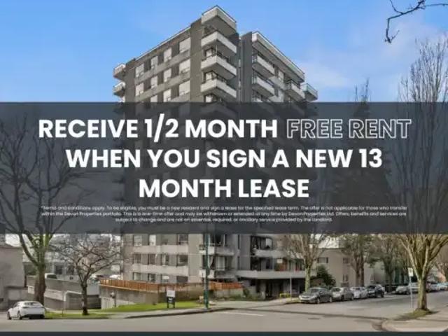 Apartment for rent in Vancouver, British Columbia