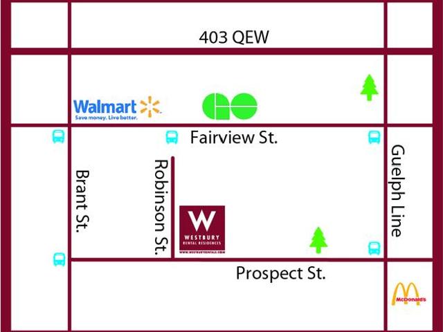 Apartment for rent in Burlington, Ontario