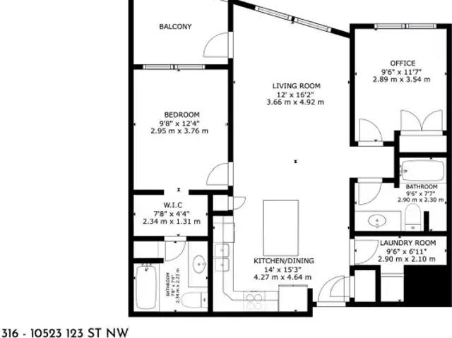 Condo for rent in Wîhkwêntôwin, Edmonton