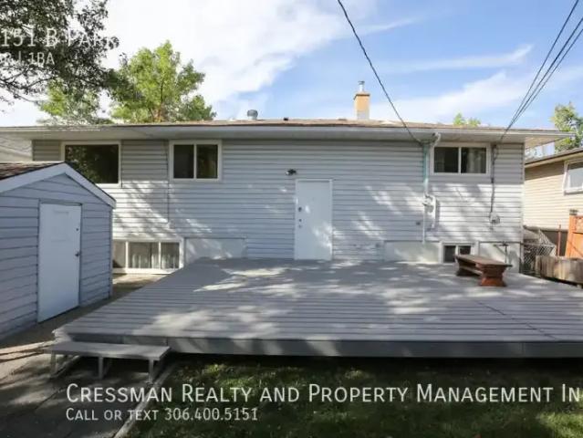 House for rent in Regina, Saskatchewan