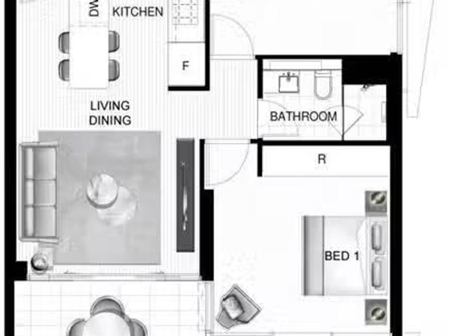 Apartment for rent in Buranda, Greater Brisbane