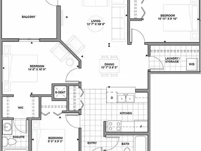 Condo for rent in Saint Albert, Alberta