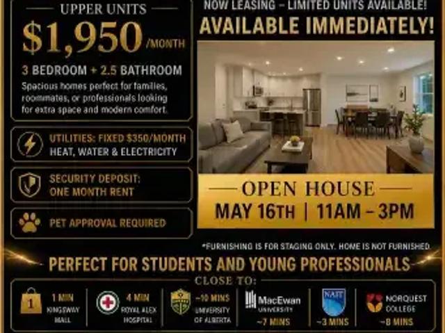 Townhouse for rent in Wedgewood, Alberta