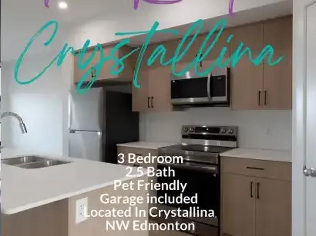 Townhouse for rent in Wedgewood, Alberta