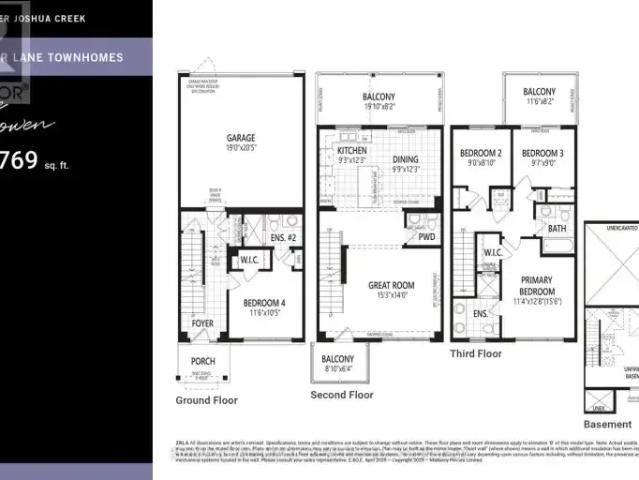 Townhouse for rent in Oakville, Ontario