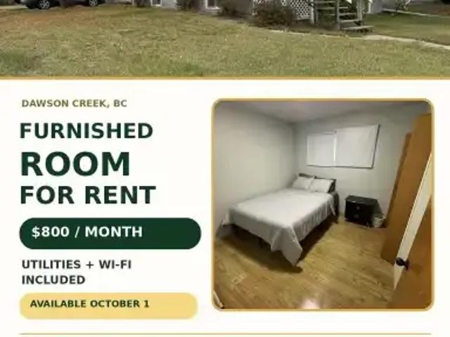 Apartment for rent in Dawson Creek, Peace River Regional District