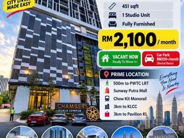 Serviced Residence for rent in KL Eco City, Kuala Lumpur