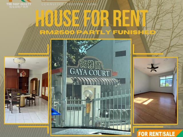 House for rent in Kinabalu, Sabah