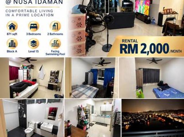 Apartment for rent in Bukit Ledang, Johor